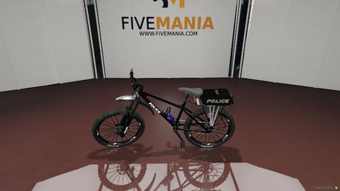 FIVEM Pbike | Lore-Friendly Police Bicycle Add-On | Working Lights | Storage Box | Optimized | Fivem Ready | High Quality — image 7