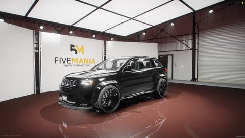 FIVEM Jeep Grand Cherokee | Realistic SUV [Badged] Add-On | Interior & Exterior | Optimized | Fivem Ready | High Quality — image 3