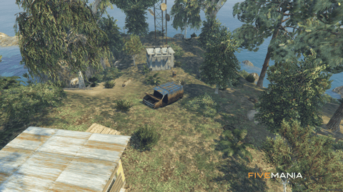 FIVEM Coke Island | Hidden Drug Lab Island MLO | Interior & Exterior | Processing Lab | Crop Farm | Add-On | Optimized | Fivem Ready | High Quality — image 13