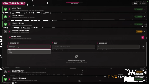 FIVEM Garage Script | Advanced Vehicle Storage System | Custom Garages | Vehicle Spawner | Multi-Vehicle Support | UI & Management | Add-On | Optimized | Fivem Ready | High Quality, image 33