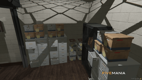 FIVEM Davis Pd V2 | Detailed Police Department MLO | Interior & Exterior | Multiple Rooms | Add-On | Optimized | Fivem Ready | High Quality — image 26