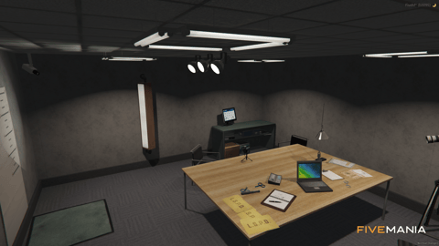 FIVEM Fib Bureau | Federal Investigation Bureau MLO | Interior & Exterior | Rooftop Access | Add-On | Optimized | Fivem Ready | High Quality — image 11