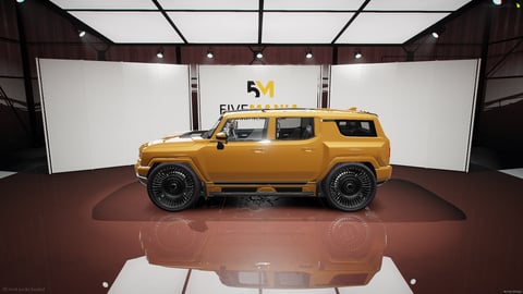 FIVEM Humev1 | Realistic SUV [Unbadged] Add-On | High Quality | Fivem Ready | Optimized — image 7