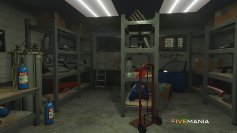 FIVEM Tuner Shop | Custom Mechanic Shop MLO | Interior & Exterior | Bar & Basketball Court | Car Lifts | Add-On | Optimized | Fivem Ready | High Quality — image 11