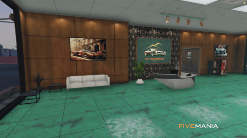 FIVEM Paleto Cardealer | Modern Vehicle Dealership MLO | Interior & Exterior | Showroom & Garage | Conference Room | Add-On | Optimized | Fivem Ready | High Quality — image 5