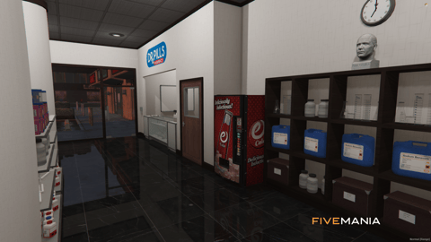 FIVEM Dr. Pills Pharmacy | Functional Pharmacy MLO | Interior & Exterior | Custom Props | Add-On | Optimized | Fivem Ready | High Quality — image 5