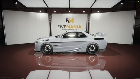 FIVEM Fr34v1 | Realistic Sports Car [Unbadged] Add-On | Custom Body Kit | Tuning Parts | Add-On | Optimized | Fivem Ready | High Quality — image 7