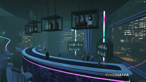 FIVEM Tropical Heights Nightclub | Vibrant Nightclub MLO | Interior & Exterior | Rooftop Pool | Custom Lighting | Add-On | Optimized | Fivem Ready | High Quality — image 12