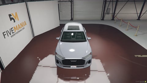 FIVEM Audi RS6 Avant (C8) | Lore Friendly Taxi Wagon Add-On | Custom Livery | HQ Interior & Exterior | Working Lights | Optimized | Fivem Ready | High Quality, image 5