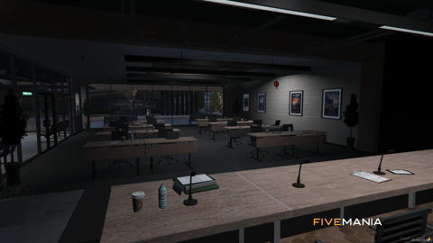 FIVEM Mission Row Police Department V2 | Enhanced Police Station MLO | Interior & Exterior | Modern Design | Detailed Offices | Garage | Add-On | Optimized | Fivem Ready | High Quality — image 19
