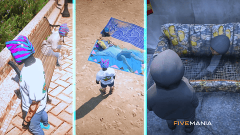 FIVEM Sit Anywhere | Universal Sitting Script | Custom Animations | Lay Down Feature | Prop Detection | Custom UI | Add-On | Optimized | Fivem Ready | High Quality, image 22