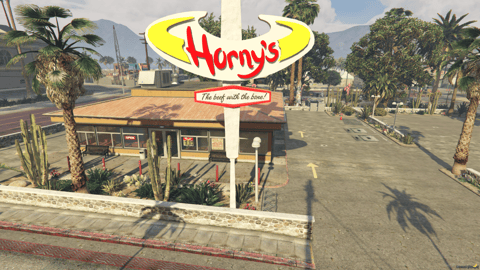 FIVEM Hornys V2 | Lore-Friendly Fast Food Restaurant | Interior & Exterior | Detailed Kitchen | Add-On | Optimized | Fivem Ready | High Quality — image 19