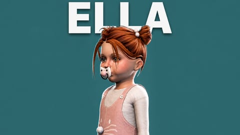 Ella | Female Ped | Optimized & Fivem Ready [Add-On] cover