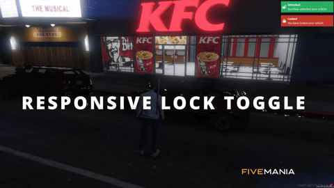 FIVEM Car Lock | Advanced Vehicle Security & Crime Script | Hotwiring | Key Management | Ped Robbery | Add-On | Optimized | Fivem Ready | High Quality, image 7