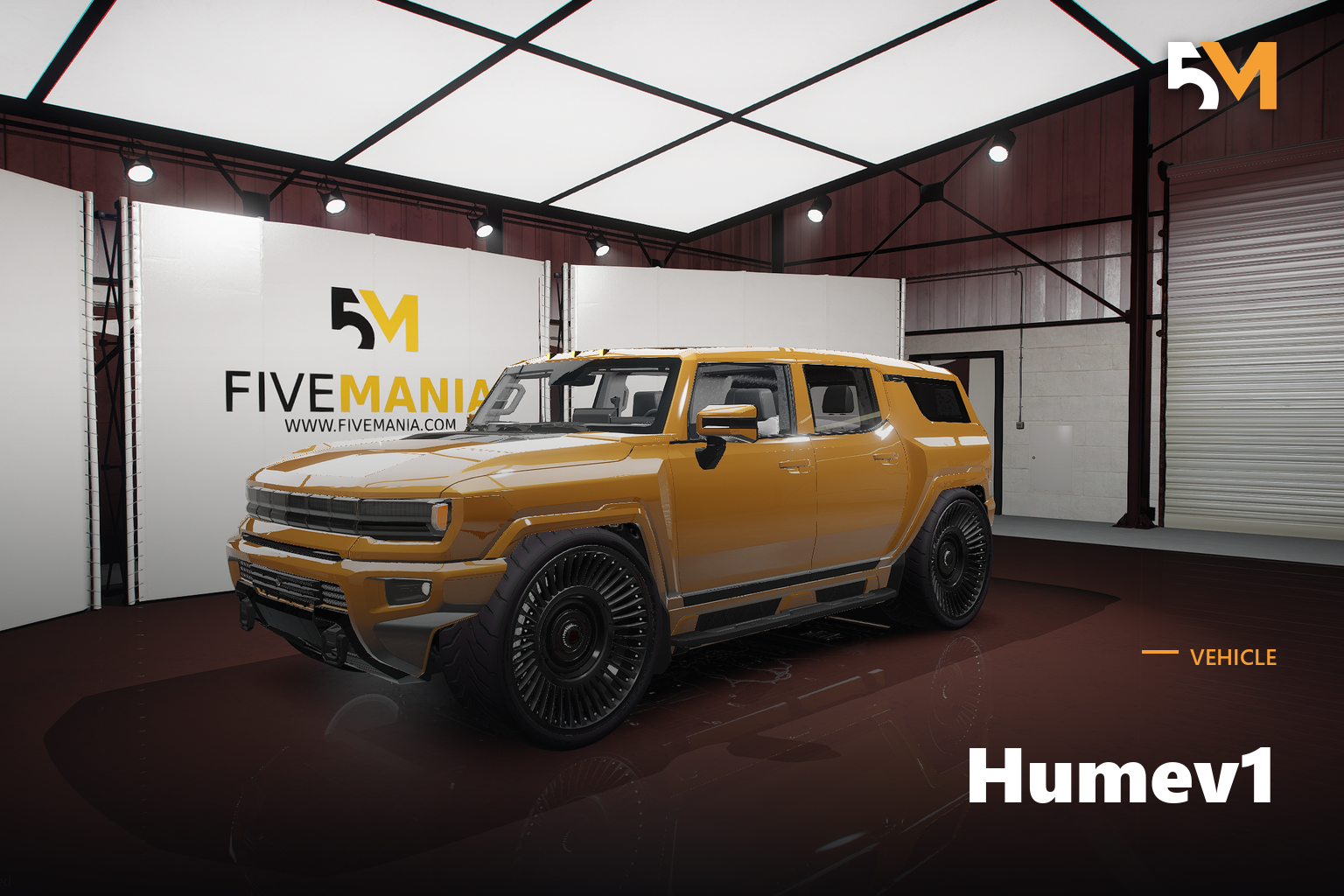 FIVEM Humev1 | Realistic SUV [Unbadged] Add-On | High Quality | Fivem Ready | Optimized