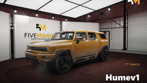 FIVEM Humev1 | Realistic SUV [Unbadged] Add-On | High Quality | Fivem Ready | Optimized cover