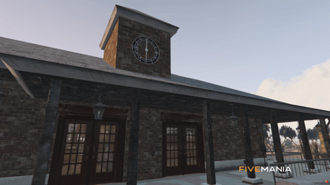 FIVEM Sandy Train Station | Detailed Train Station MLO | Interior & Exterior | Ticket Booth | Waiting Area | Add-On | Optimized | Fivem Ready | High Quality — image 2