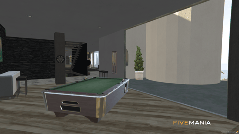 FIVEM Vinewood Mansion | Luxury Modern Estate | Interior & Exterior | Pool & Basketball Court | Add-On | Optimized | Fivem Ready | High Quality — image 17