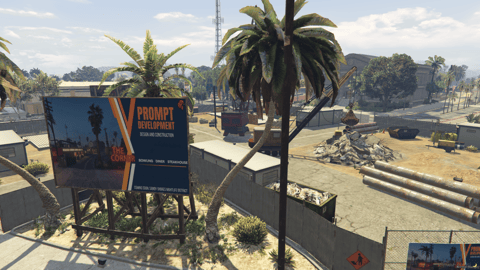 FIVEM Sandy Corner Construction | Large Construction Site MLO | Custom Props | Map Edit | Add-On | Optimized | Fivem Ready | High Quality — image 2