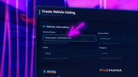 FIVEM Advanced Car Rental Business | Comprehensive Vehicle Rental Script | UI & Management Panel | Custom Vehicles | Payment System | Add-On | Optimized | Fivem Ready | High Quality, image 8