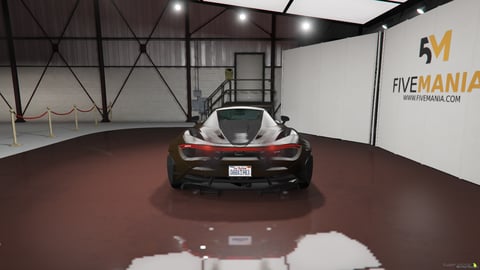 FIVEM McLaren 720S | Realistic Supercar [Unbadged] Add-On | Custom Wheels | HQ Interior | Working Lights | Optimized | Fivem Ready | High Quality, image 6