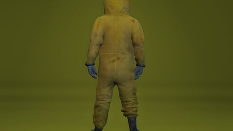 Walter | FiveM Male Ped | Hazmat Worker | Multiple Outfits | Optimized & Fivem Ready [Add-On], image 7