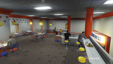 FIVEM Cluckin Bell Rockford Plaza | Fast Food Restaurant MLO | Interior & Exterior | Custom Props | Lore Friendly | Add-On | Optimized | Fivem Ready | High Quality — image 19