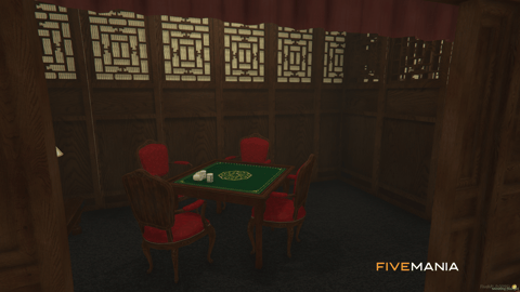 FIVEM Triad Headquarters | Criminal Organization MLO | Interior & Exterior | Casino Games | Meeting Room | Jail Cells | Bar Area | Add-On | Optimized | Fivem Ready | High Quality — image 23