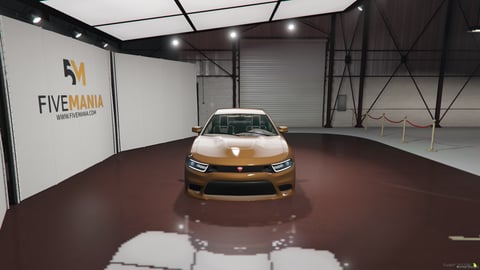 FIVEM Dodge Charger | Lore Friendly Muscle Car | Interior & Exterior | Working Lights | Add-On | Optimized | Fivem Ready | High Quality, image 4