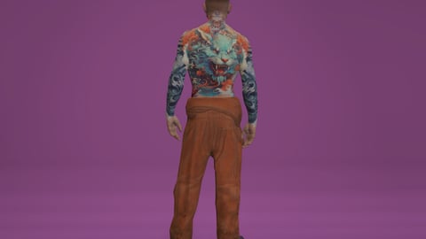 Pris Jap | Custom Character | Multiple Outfits | Optimized & Fivem Ready [Add-On] — image 8