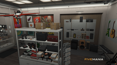 FIVEM Route 68 Pawn Shop | Detailed Business MLO | Interior & Exterior | Custom Props | Add-On | Optimized | Fivem Ready | High Quality — image 4