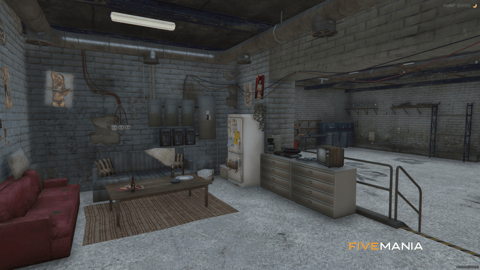 FIVEM Downtown Cab Co | Functional Taxi Company MLO | Interior & Exterior | Reception Area | Office Space | Garage | Add-On | Optimized | Fivem Ready | High Quality — image 6