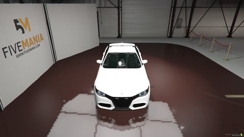 FIVEM Alfa Romeo Giulia Quadrifoglio | Lore Friendly Service Sedan | Working Lights | Custom Livery | HQ Interior | Add-On | Optimized | Fivem Ready | High Quality, image 5
