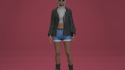 Brenda | Female Ped | Multiple Outfits | Optimized & Fivem Ready [Add-On] — image 6