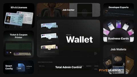 FIVEM Wallet | Advanced Digital Identity & Document Management Script | IDs & Licenses | Business Cards | Admin Control | Job Wallets | Ticket Printer | Optimized | Fivem Ready | High Quality | Add-On, image 30