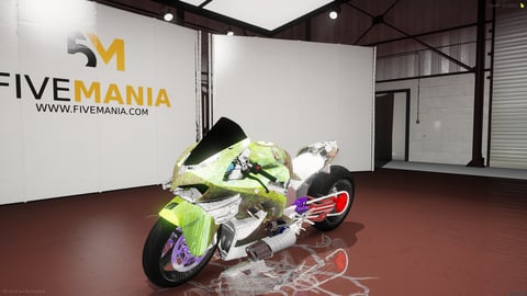 FIVEM Duc22 | Realistic Motorcycle [Unbadged] Add-On | Optimized | Fivem Ready | High Quality — image 3