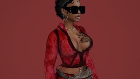 Vera | Female Ped | Multiple Outfits | Optimized & Fivem Ready [Add-On] — image 3