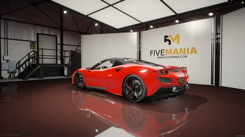 FIVEM F8 | Realistic Sports Car [Unbadged] Add-On | Interior & Exterior | Working Lights | Tuning Parts | Add-On | Optimized | Fivem Ready | High Quality — image 8