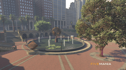 FIVEM Legion Square And Sewers Reworked | Expanded Map MLO | Underground Parking & Sewers | Exterior Overhaul | Add-On | Optimized | Fivem Ready | High Quality — image 6