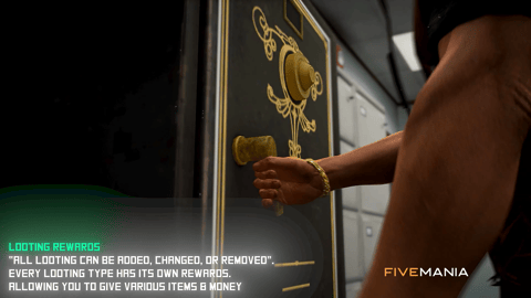 FIVEM Paleto Heist v2 | Dynamic Bank Heist Script | Custom MLO | Laser Zones | Looting System | Minigames | Add-On | Optimized | Fivem Ready | High Quality, image 12