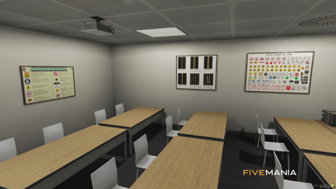 FIVEM Driving School | Functional Business MLO | Interior & Exterior | Classrooms & Offices | Add-On | Optimized | Fivem Ready | High Quality — image 6