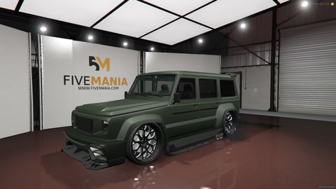 FIVEM Dub1 | Custom Tuned SUV [Unbadged] Add-On | Custom Rims | Wide Body Kit | Spoiler | Working Lights | Optimized | Fivem Ready | High Quality, image 3