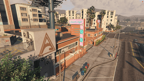 FIVEM Pink Cage Motel | Retro Style Motel MLO | Interior & Exterior | Multiple Rooms | Fully Furnished | Add-On | Optimized | Fivem Ready | High Quality — image 2