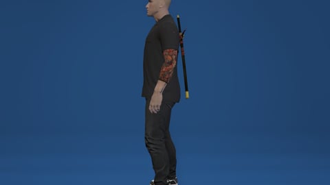 Nike | Male Ped | Multiple Outfits | Optimized & Fivem Ready [Add-On] — image 9
