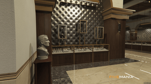 FIVEM Rocks In Socks Jewlery Store | Luxury Jewelry Store MLO | Interior & Exterior | Custom Props | Detailed Design | Add-On | Optimized | Fivem Ready | High Quality — image 8
