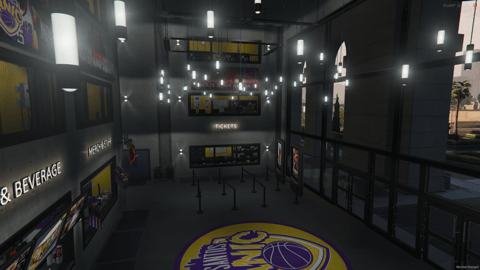 FIVEM Panic Stadium | Multi-Purpose Sports Arena MLO | Interior & Exterior | Go-Kart Track | Food Stalls | Parking Garage | Add-On | Optimized | Fivem Ready | High Quality — image 5