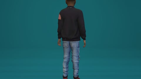 Brandon | Male Teen Ped | Multiple Outfits | Optimized & Fivem Ready [Add-On] — image 8