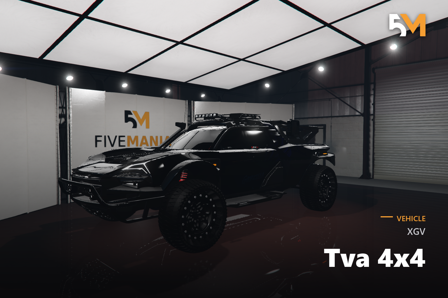 FIVEM Xgv Tva 4x4 | Custom Off-Road 4x4 [Unbadged] Add-On | Working Lights | Optimized | Fivem Ready | High Quality