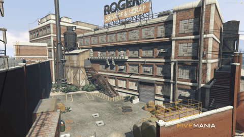 FIVEM Rust | Industrial Hideout MLO | Interior & Exterior | Pool Table | Add-On | Optimized | Fivem Ready | High Quality — image 2