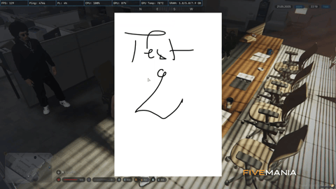 FIVEM Printer | Interactive Document Creation Script | In-Game Printing | Custom Documents | Drag & Drop Placement | Add-On | Optimized | Fivem Ready | High Quality, image 9